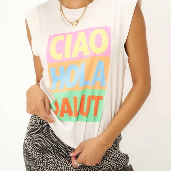 Project Social T Ciao Muscle Tank - Picture 1 of 4